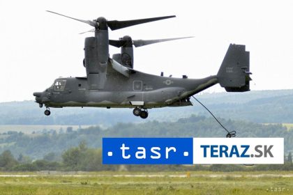 Americke vojenske lietadlo Osprey nudzovo pristalo v Japonsku
