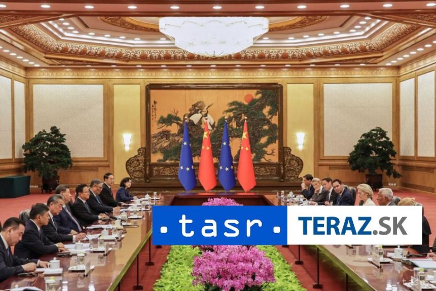 Cinsky prezident prijal Ursulu von der Leyenovu a Antonia Costu