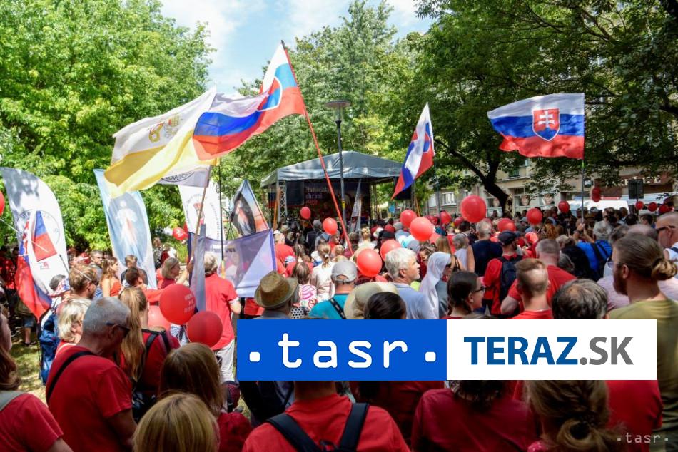 Pochod Hrdi na rodinu zvyrazni vyznam manzelstva
