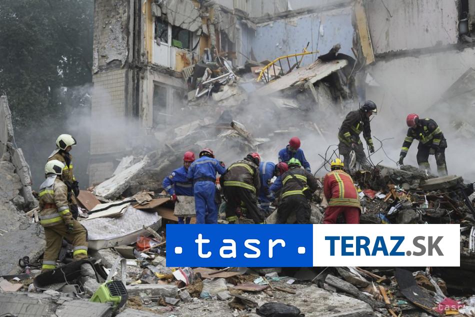 Pocet obetii po ruskom utoku na Kyjev vzrastol na 26