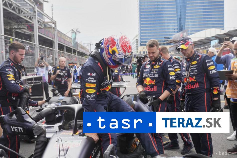 Na VC Azerbajdzanu vyhral Verstappen pred Russelom a Sainzom