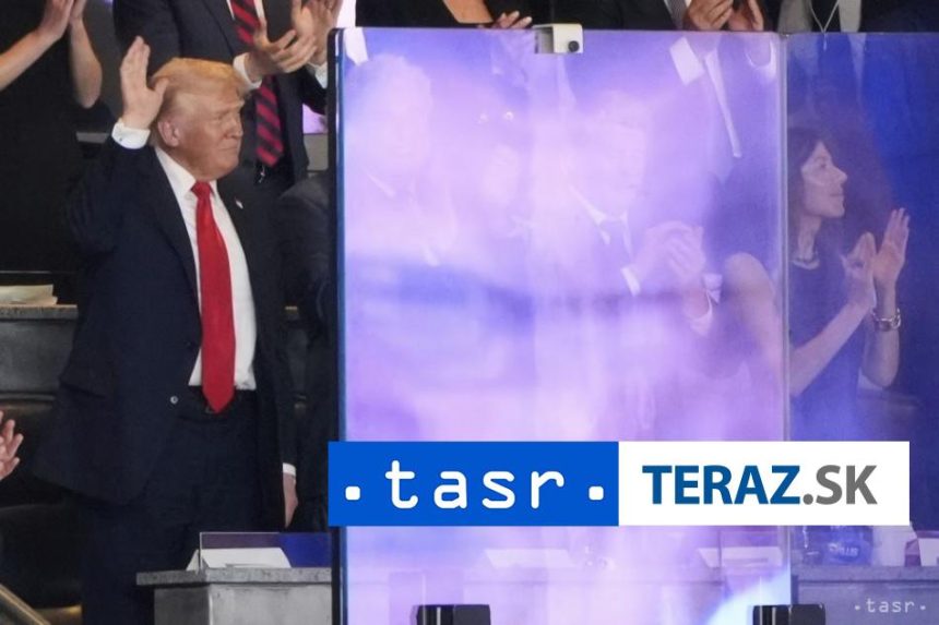 Trump prisiel na vyrocie utokov 11 septembra na zapas Yankees