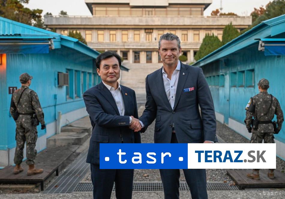 Hegseth navstivil demilitarizovanu zonu Korey