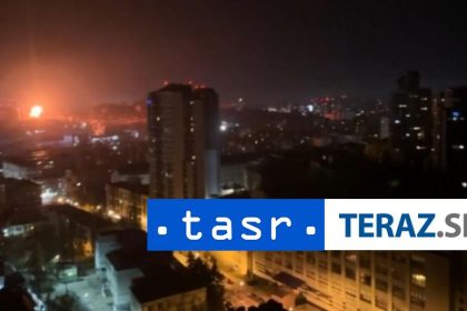 Rusko bombardovalo Kyjev hlasia zranenych niektori su bez tepla