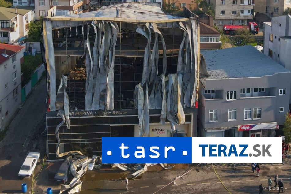 V Turecku su medzi obetami poziaru v sklade aj dve tinedzerky