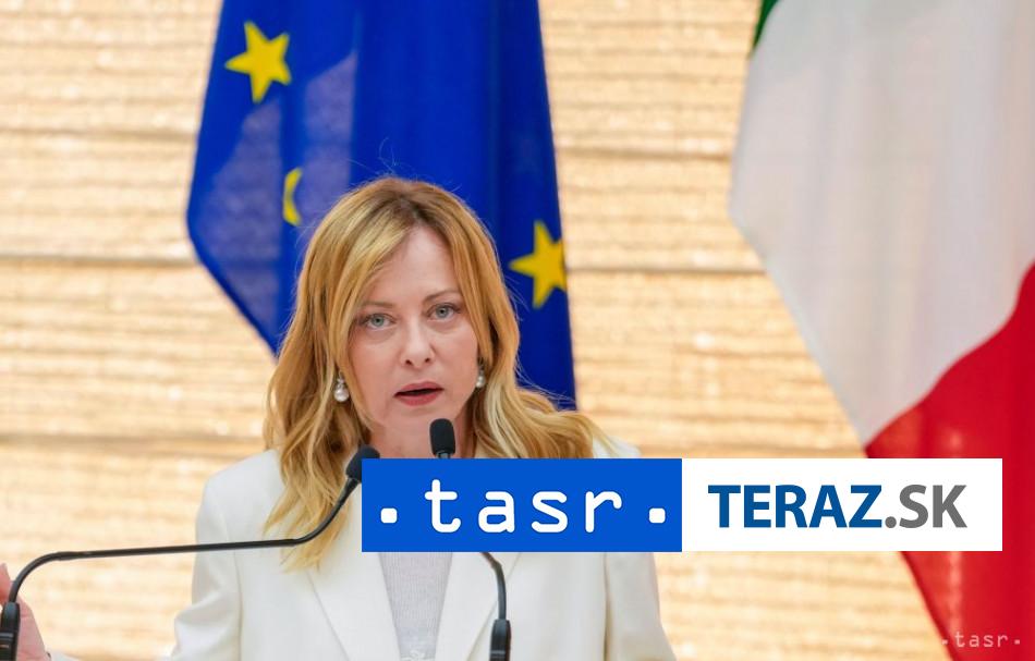 Meloniova vyjadila Trumpovi nesuhlas s clami na Gronsko
