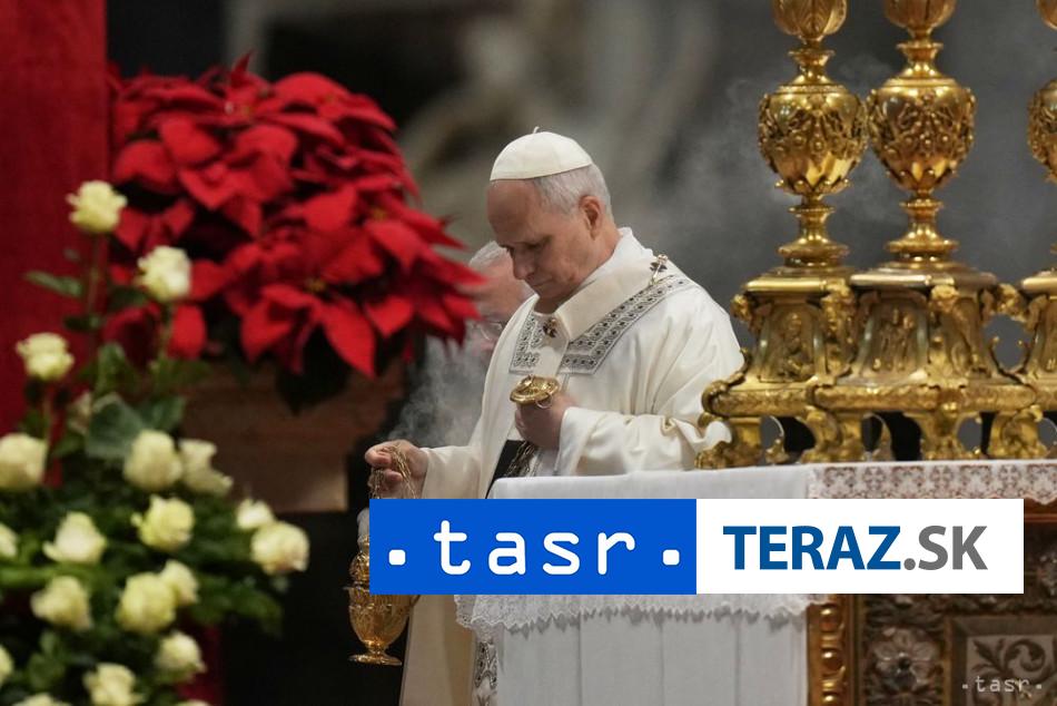 Papez otvoril rok 2026 vyzvou za mier v krajinach zmietanych vojnou