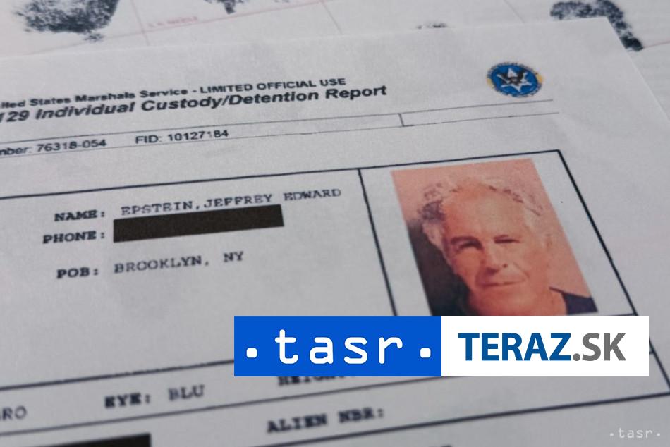 Kauzou svisiacou s Epsteinom sa u zaober aj esk policia