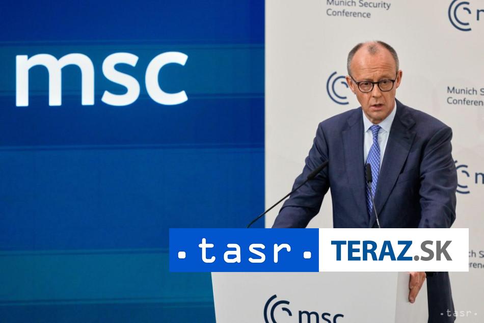 Merz v prejave v Mnichove vyzval na obnovenie transatlantickej dvery