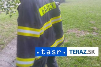 Nebezpecna latka Hasicii zasahuju v Ziline