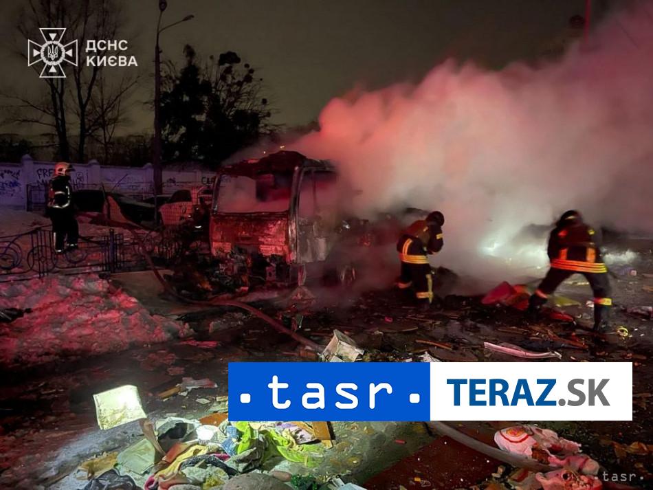 Rusky utok na Odesu si vyzadal jednu obet a sposobil poziare