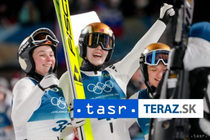 Stromova ziskala zlato aj v sutazi na velkom mostiku