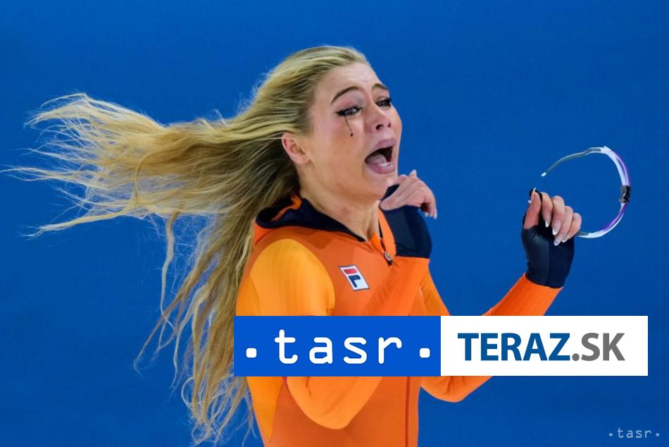 rychlokorculiarka leerdamova zlata na 1000 m v olympijskom rekorde