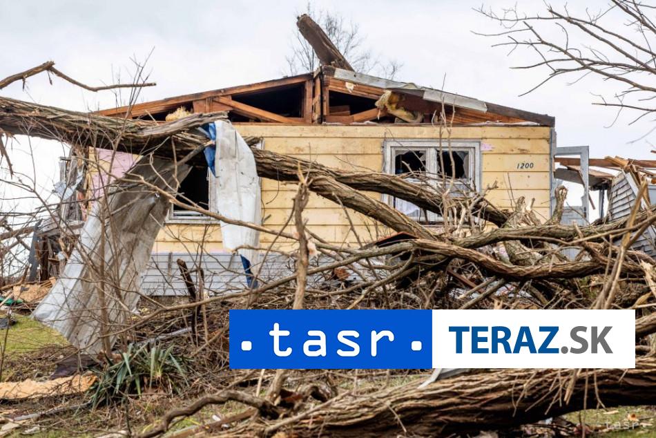 TORNADA V USA VYZIADALI SI NAJMENEJ OSEM OBETI