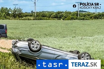 NEHODA PRI TREBISOVE Jeden z vodicov bol pod vplyvom alkoholu