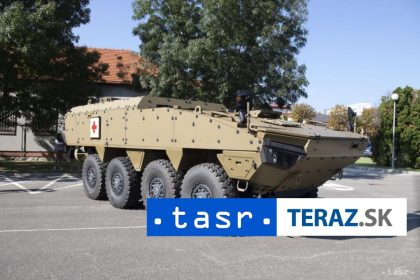 Finska Patria dokonila dodavku obrnenych sanitiek pre SR