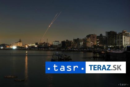 Izraelske ozbrojene sily Iran vypalil rakety na Izrael
