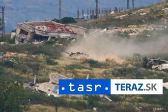 Libanon Izraelsky utok v blizkosti nemocnice zranil 13 zamestnancov
