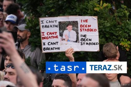 Na zhromazdeni po vrazde Henryho Nowaka v Britanii vypukli nepokoje