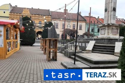 Presov dostal pokutu za povolenie umiestnenia stanku pri pamtniku