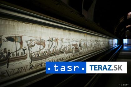 Tapisieru z Bayeux prepravi tajne v kontajneri na vystavu do Britanie