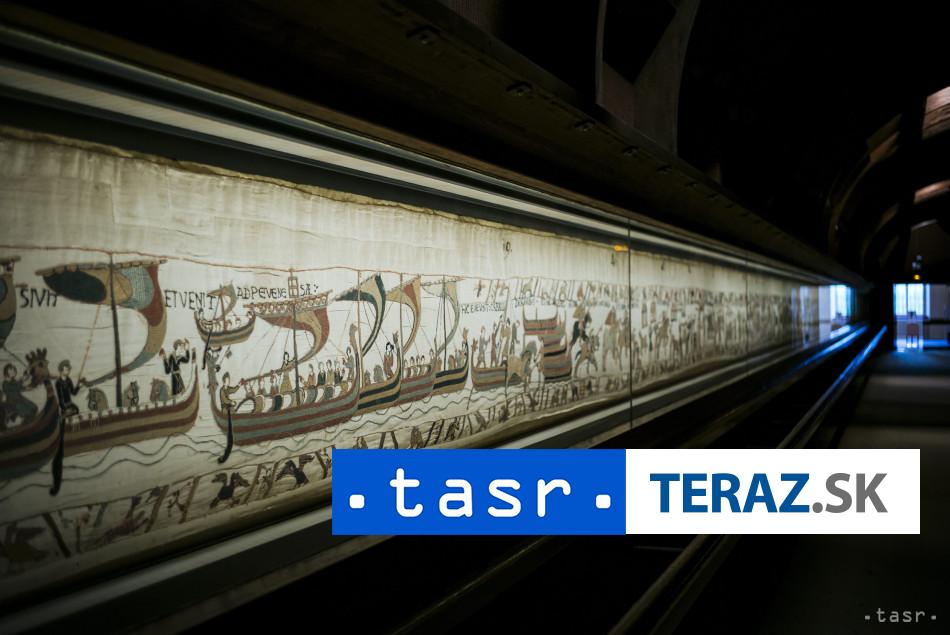 Tapisieru z Bayeux prepravi tajne v kontajneri na vystavu do Britanie