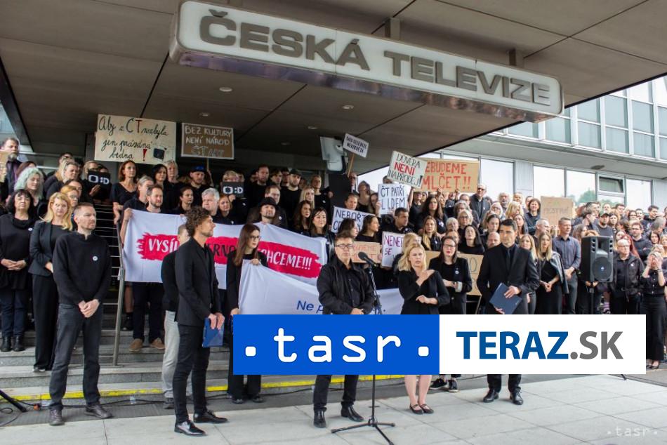 VIDEO Pracovnici CT a CRo opat pohrozili strajkom