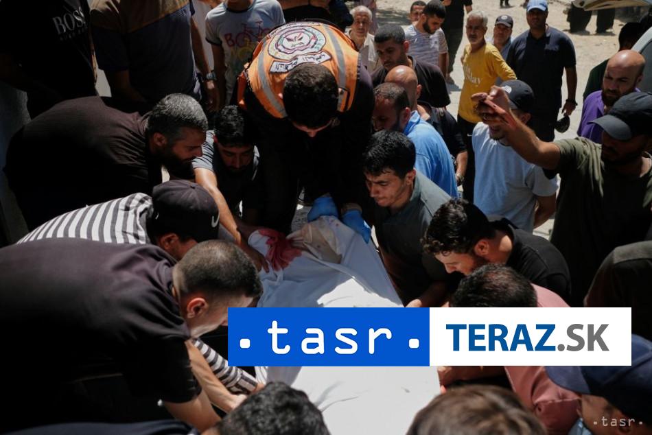 Izraelsky utok na policajnu stanicu v Gaze Nahlasene obete
