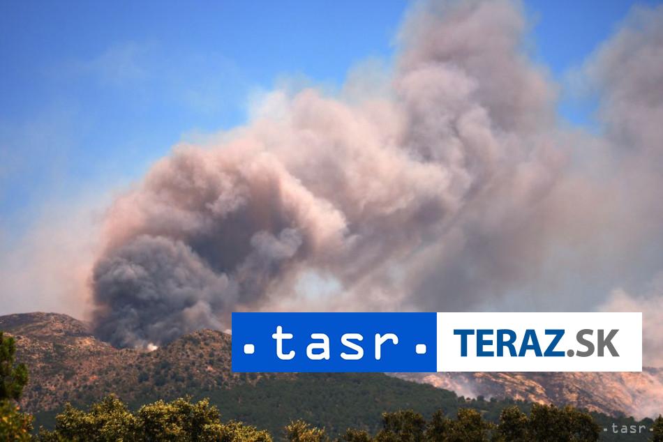 Poziar v Spanielsku ohrozuje aj dolezite zariadenie NASA