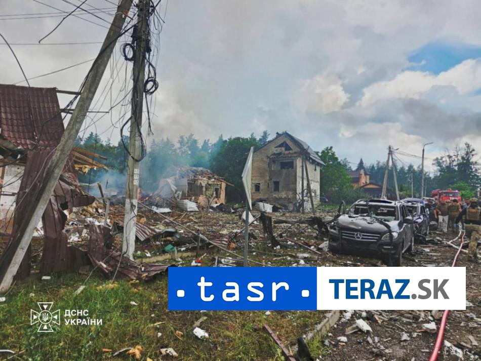 Rusky utok v Kyjevskej oblasti si vyzadal najmenej 10 obeti