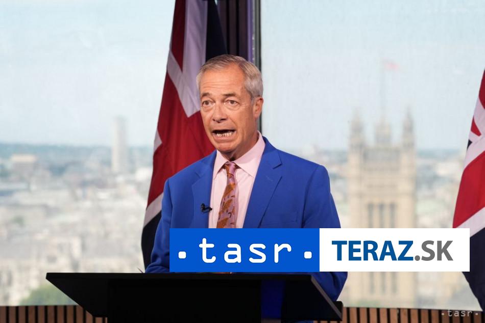 Z britskeho parlamentu odchadza Farage chce vyvolat doplnovacie volby