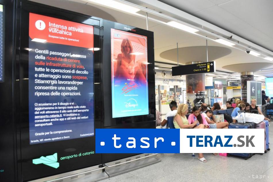 Letisko v Catania zostane uzavrete az do soboty o 1500