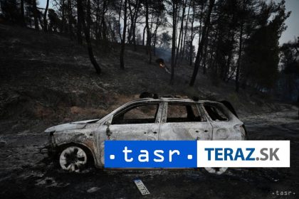 POZIAR NA GRECKOM OSTROVE Hrozil dvom letoviskam