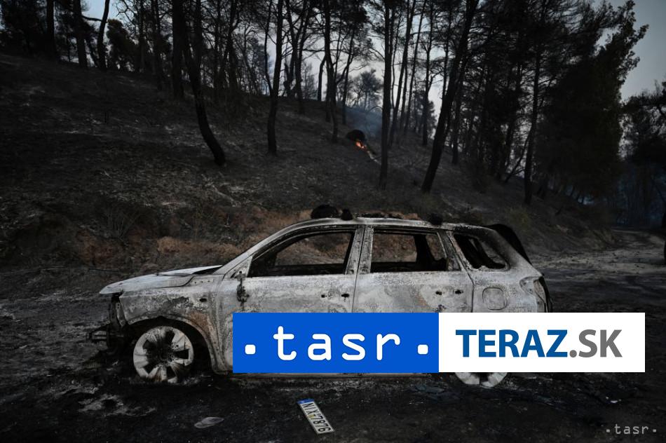 POZIAR NA GRECKOM OSTROVE Hrozil dvom letoviskam